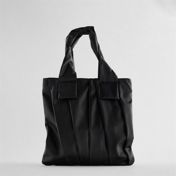 evening bags z women shoulder bag college style large capacity black pleated flat totes designer handbags portable shopper
evening bags z women shoulder bag college style large capacity black pleated flat totes designer handbags portable shopper
