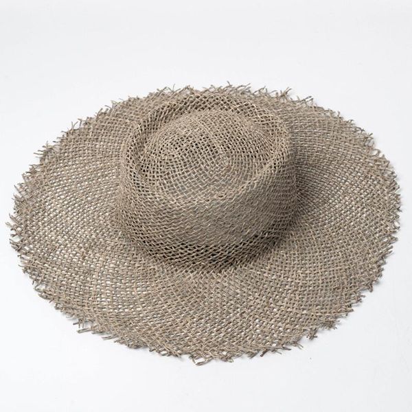 wide brim hats women fashion straw sun hat 2021 lady hollowed-out fringed beach cap female summer outdoor uv isolation travel, Blue;gray
wide brim hats women fashion straw sun hat 2021 lady hollowed-out fringed beach cap female summer outdoor uv isolation travel, Blue;gray