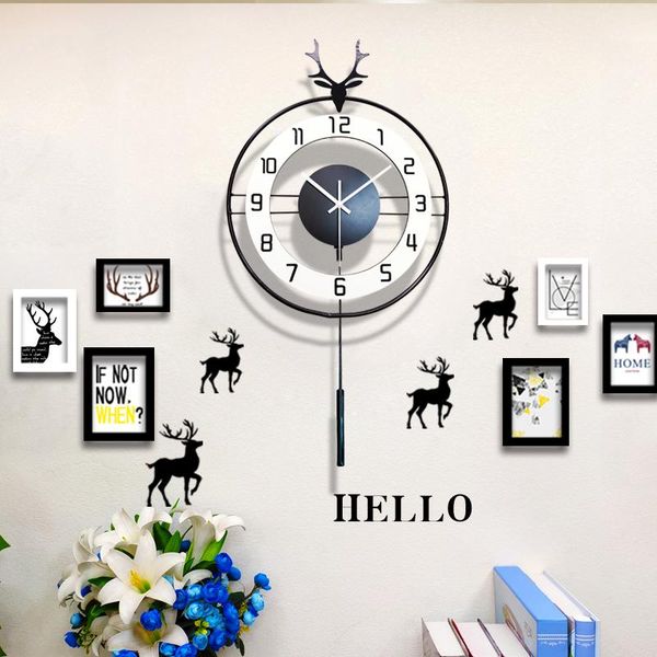 wall clocks home bedroom clock art decor decorative deer creative metal modern design silent reloj pared bf50wc
wall clocks home bedroom clock art decor decorative deer creative metal modern design silent reloj pared bf50wc