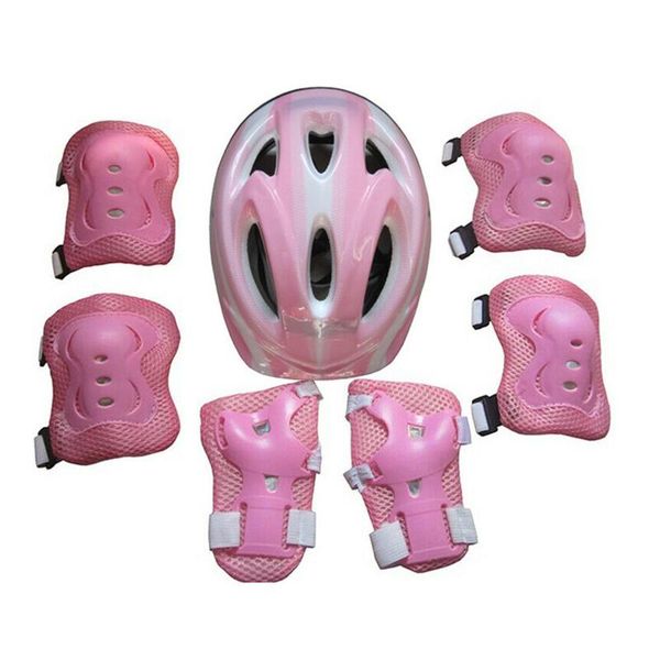 elbow & knee pads 7pcs boys girls safety helmet skateboarding skate cycling lightweight protective gear set adjustable outdoor sports breath, Black;gray
elbow & knee pads 7pcs boys girls safety helmet skateboarding skate cycling lightweight protective gear set adjustable outdoor sports breath, Black;gray
