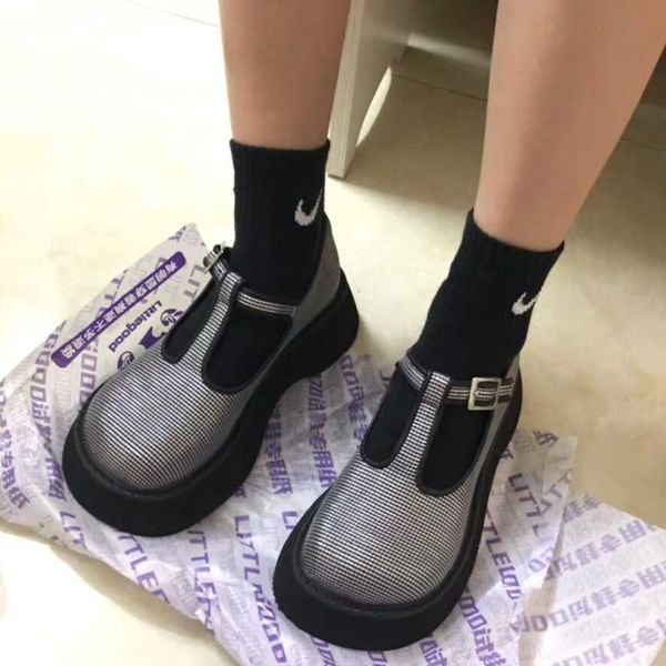 sandals womens round toe t-strap oxfords creepers chunky heel shoes punk platform roman british styles 2021, Black
sandals womens round toe t-strap oxfords creepers chunky heel shoes punk platform roman british styles 2021, Black