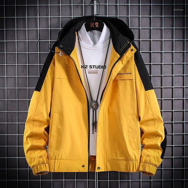 men's jackets spring/autumn jacket hooded streetwear windbreaker outwear male coat clothes plus size m-4xl, Black;brown
men's jackets spring/autumn jacket hooded streetwear windbreaker outwear male coat clothes plus size m-4xl, Black;brown