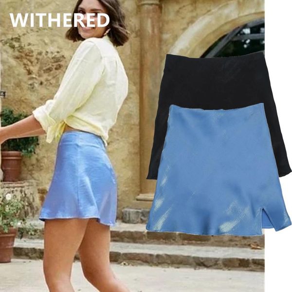 withered faldas mujer moda 2021 ins blogger fashion retro candy color satin forking summer mini skirt women skirts womens, Black
withered faldas mujer moda 2021 ins blogger fashion retro candy color satin forking summer mini skirt women skirts womens, Black