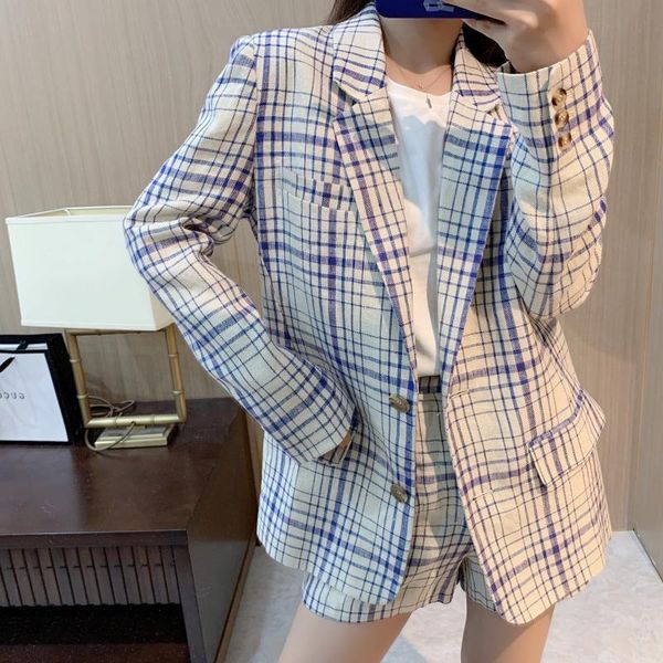 women's suits & blazers women coat 2021 autumn 100% linen plaid suit pockets long-sleeved jacket top, White;black
women's suits & blazers women coat 2021 autumn 100% linen plaid suit pockets long-sleeved jacket top, White;black