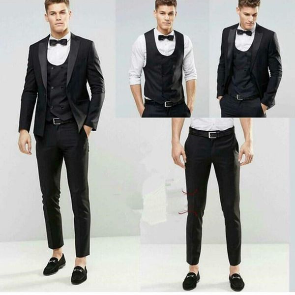 men's suits & blazers latest coat pant design 2021 black wedding groom men suit tuxedos for dress costume homme mariage, White;black
men's suits & blazers latest coat pant design 2021 black wedding groom men suit tuxedos for dress costume homme mariage, White;black