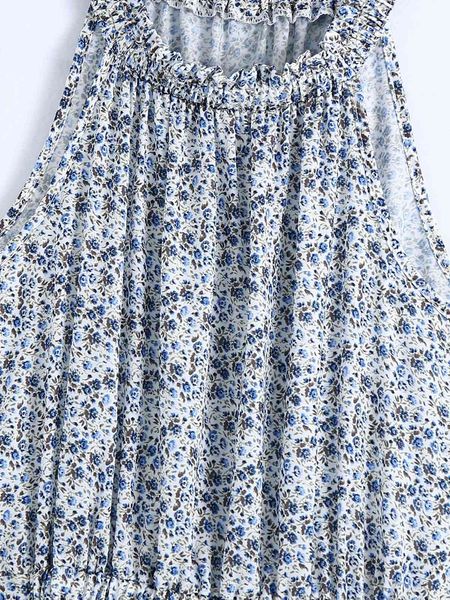 skirts vintage women sleeveless round neck floral print halterneck dress fashionable and fresh backless chic female dresses, Black
skirts vintage women sleeveless round neck floral print halterneck dress fashionable and fresh backless chic female dresses, Black