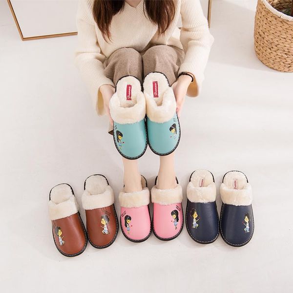 slippers women home winter warm indoor/floor shoes bathroom plush house fur comfortable slip on botas mujer, Black
slippers women home winter warm indoor/floor shoes bathroom plush house fur comfortable slip on botas mujer, Black