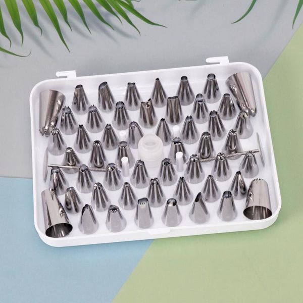 52pcs stainless steel cream piping nozzles set baking pastry tools metal diy dessert cake decoration kithcen accessories &
52pcs stainless steel cream piping nozzles set baking pastry tools metal diy dessert cake decoration kithcen accessories &