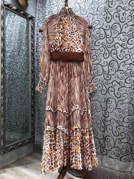 skirt designer clothing sets spring summer suit women wild leopard print shirts+belt long maxi skirt, White
skirt designer clothing sets spring summer suit women wild leopard print shirts+belt long maxi skirt, White