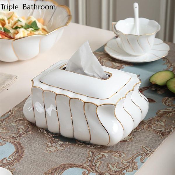 tissue boxes & napkins european ceramics el boxs home living room office deskholder bathroom draw paper storage box accessories
tissue boxes & napkins european ceramics el boxs home living room office deskholder bathroom draw paper storage box accessories