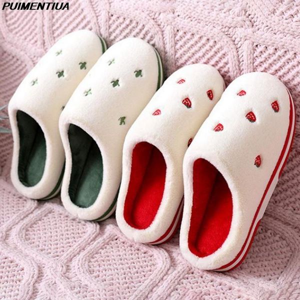 fruit indoor slippers women warm plush home slipper anti-slip soft lovers winter shoes banana cherry house ladies slides, Black
fruit indoor slippers women warm plush home slipper anti-slip soft lovers winter shoes banana cherry house ladies slides, Black