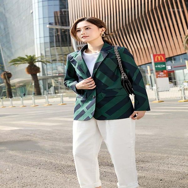women's suits & blazers suit coat spring and autumn 2021 loose british style lingge design fashion casual small women, White;black
women's suits & blazers suit coat spring and autumn 2021 loose british style lingge design fashion casual small women, White;black