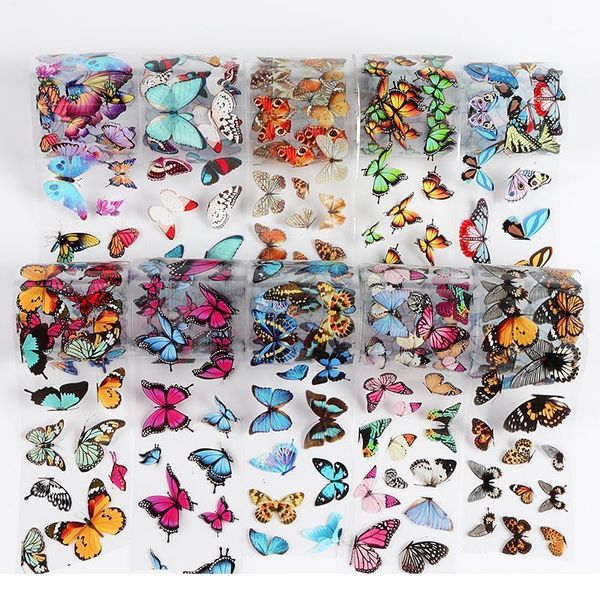 10pcs blue butterfly nail art stickers decals transfer sliders for manicure design starry foil paper wraps nails decoration &1, Black
10pcs blue butterfly nail art stickers decals transfer sliders for manicure design starry foil paper wraps nails decoration &1, Black
