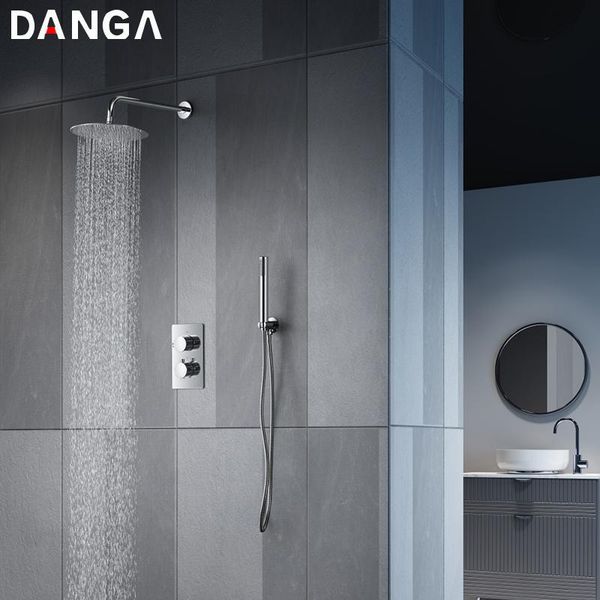 shower system bathroom faucet concealed wall-mounted set household hand temperature control sets
shower system bathroom faucet concealed wall-mounted set household hand temperature control sets