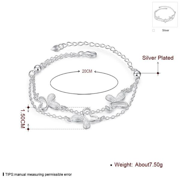 charm bracelets japan and south korea selling personality butterfly ladies bracelet. round bead double layer simple joker valentine's d, Golden;silver
charm bracelets japan and south korea selling personality butterfly ladies bracelet. round bead double layer simple joker valentine's d, Golden;silver
