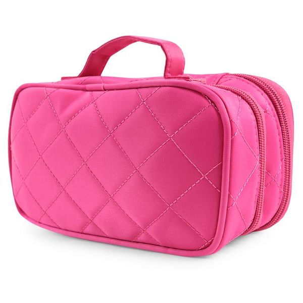 storage boxes & bins multifunctional double-layer large capacity travel cosmetic bag durable nylon built-in makeup brush slot
storage boxes & bins multifunctional double-layer large capacity travel cosmetic bag durable nylon built-in makeup brush slot
