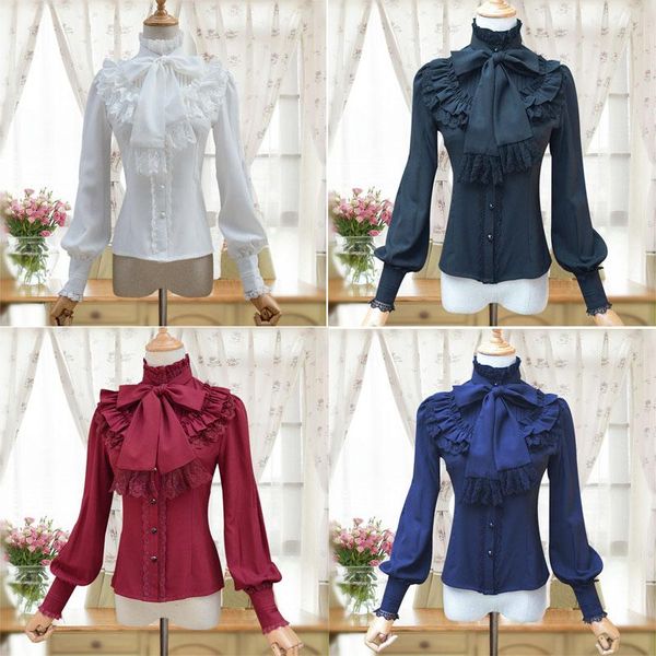 women's blouses & shirts meetlife victorian for women gothic steampunk lolita blouse vintage edwardian lotus ruffle white stand-up col
women's blouses & shirts meetlife victorian for women gothic steampunk lolita blouse vintage edwardian lotus ruffle white stand-up col
