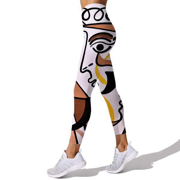 cloocl women leggings fashion 3d digital printing geometric art patterns elastic female skinny harajuk yoga pants, Black
cloocl women leggings fashion 3d digital printing geometric art patterns elastic female skinny harajuk yoga pants, Black