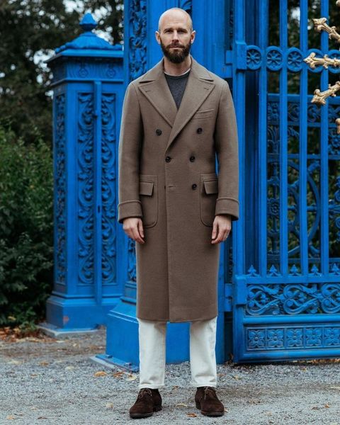 men's wool & blends man's winter jacket double breasted 2021 long trench brown coat wide notch lapel loose sleeves custom made, Black
men's wool & blends man's winter jacket double breasted 2021 long trench brown coat wide notch lapel loose sleeves custom made, Black