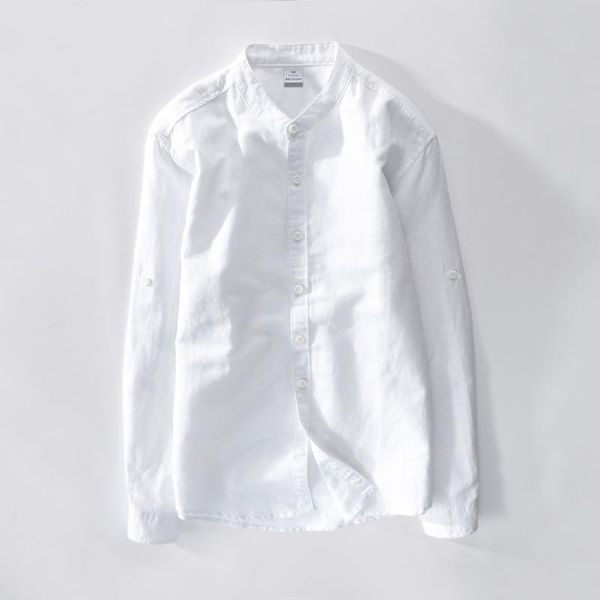 collar men's stand long sleeve shirt sky blue white gray khaki autumn spring linen cotton casual shirts men soft summer, White;black
collar men's stand long sleeve shirt sky blue white gray khaki autumn spring linen cotton casual shirts men soft summer, White;black