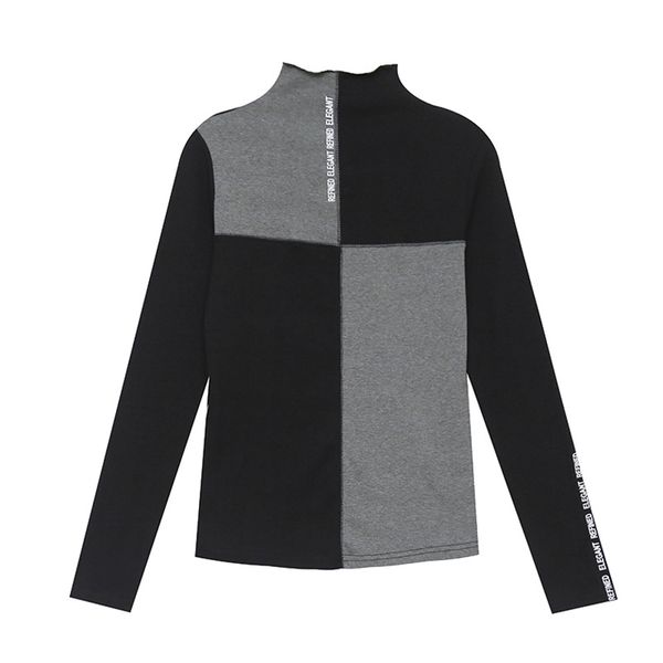 new 2021 women spring/autumn slim t-shirt patchwork bottoming long sleeve casual korean minimalist triko tees sanded t07833b, White
new 2021 women spring/autumn slim t-shirt patchwork bottoming long sleeve casual korean minimalist triko tees sanded t07833b, White