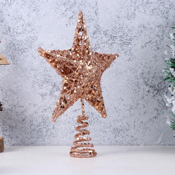 christmas decorations 20cm tree iron star er glittering decoration ornaments (rose gold)
christmas decorations 20cm tree iron star er glittering decoration ornaments (rose gold)