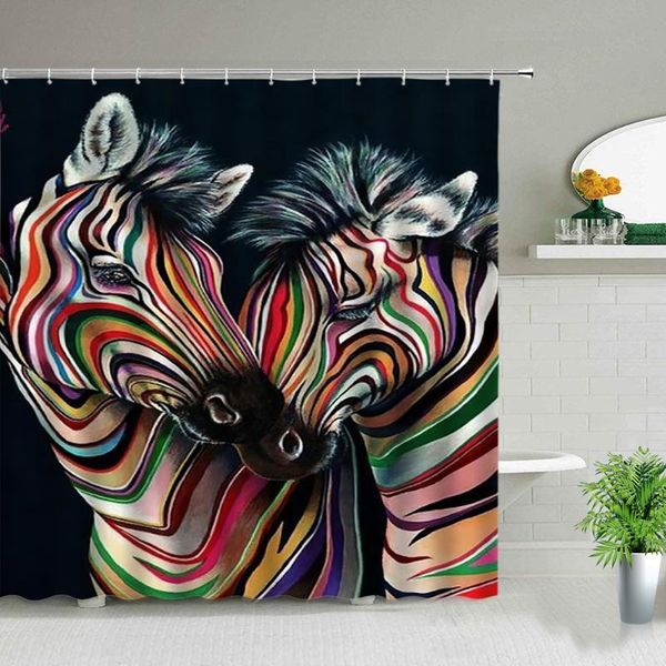 shower curtains colorful stripes zebra print curtain set art animals bathroom decor waterproof fabric bathtub partition bath
shower curtains colorful stripes zebra print curtain set art animals bathroom decor waterproof fabric bathtub partition bath