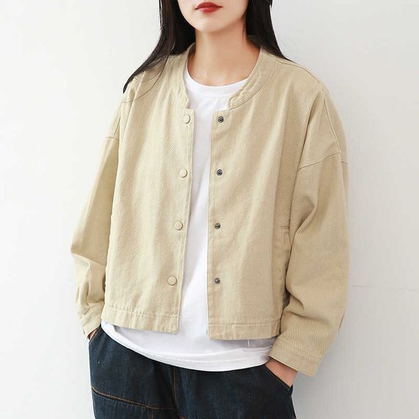 safari style simple crop jackets for women elegant all-match silm coats temperament office lady female spring 210525, Black;brown
safari style simple crop jackets for women elegant all-match silm coats temperament office lady female spring 210525, Black;brown