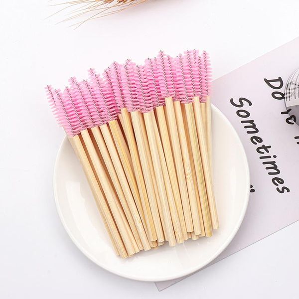 makeup brushes wholesale 50pcs/lot disposable eyelash brush bamboo mascara spoolie nylon eyebrow lashes beauty tools
makeup brushes wholesale 50pcs/lot disposable eyelash brush bamboo mascara spoolie nylon eyebrow lashes beauty tools