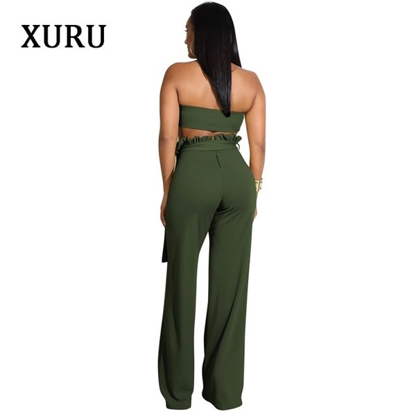 xuru white black blue women off shoulder jumpsuits strapless short + wide leg pants two piece set belted jumpsuits, Black;white
xuru white black blue women off shoulder jumpsuits strapless short + wide leg pants two piece set belted jumpsuits, Black;white