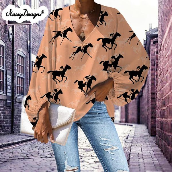 women's blouses & shirts noisydesigns harajuku style fun deer horse animal print blouse casual summer loose long sleeve v-neck girls dr, White
women's blouses & shirts noisydesigns harajuku style fun deer horse animal print blouse casual summer loose long sleeve v-neck girls dr, White