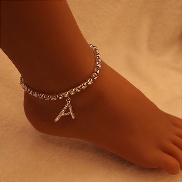 anklets women's letter pendant shiny rhinestone crystal english anklet, Red;blue
anklets women's letter pendant shiny rhinestone crystal english anklet, Red;blue