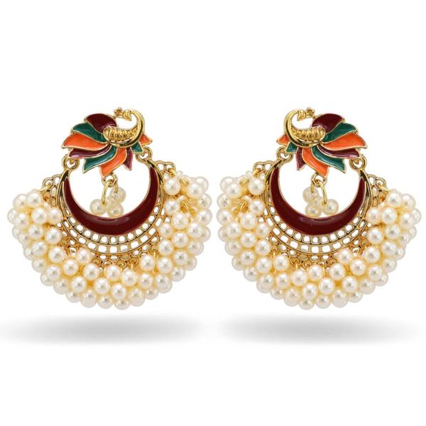 dangle & chandelier 2021 ethnic style peacock open earrings jewelry elegant temperament pearl tassel, Silver
dangle & chandelier 2021 ethnic style peacock open earrings jewelry elegant temperament pearl tassel, Silver