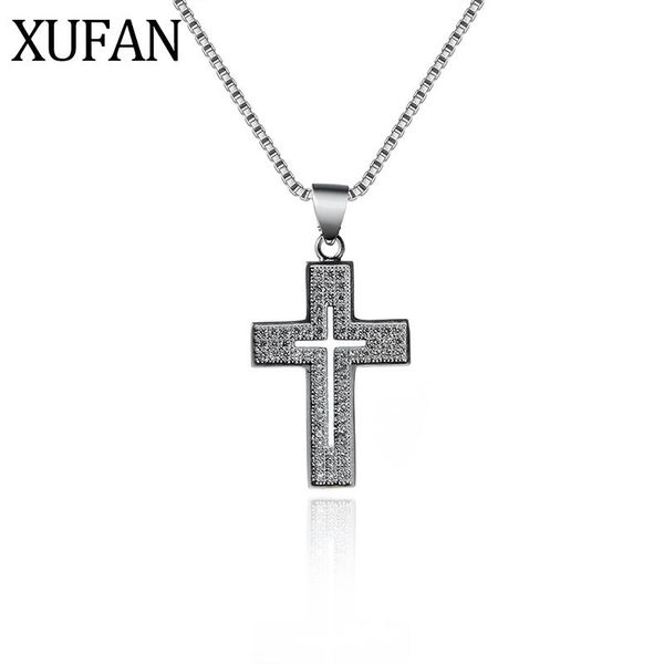 pendant necklaces xufan vintage gothic hollow cross necklace silver color cool street style for men women gift neck jewelry
pendant necklaces xufan vintage gothic hollow cross necklace silver color cool street style for men women gift neck jewelry