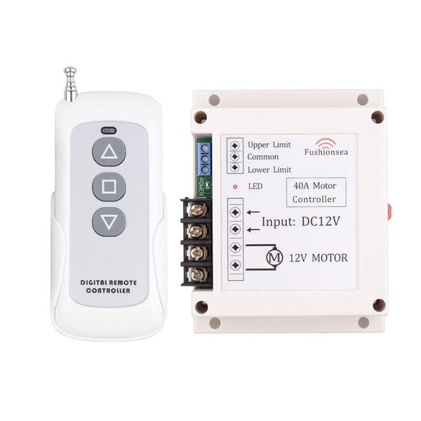 smart home control dc 12v 40a 2ch motor remote switch forwards reverse up down sdoor window curtain wireless tx rx limited
smart home control dc 12v 40a 2ch motor remote switch forwards reverse up down sdoor window curtain wireless tx rx limited