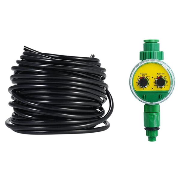 watering equipments 4 / 7mm sprinkler system laying tube irrigation pipe black 20m & automatic electronic faucet controller
watering equipments 4 / 7mm sprinkler system laying tube irrigation pipe black 20m & automatic electronic faucet controller