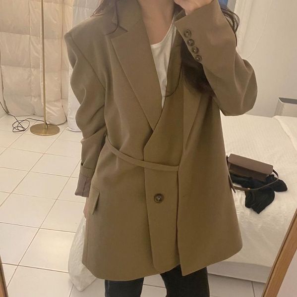 women's suits & blazers zcsmll korea chic wild double-layer oblique women blazer buckle design niche fashion solid color turn-down coll, White;black
women's suits & blazers zcsmll korea chic wild double-layer oblique women blazer buckle design niche fashion solid color turn-down coll, White;black