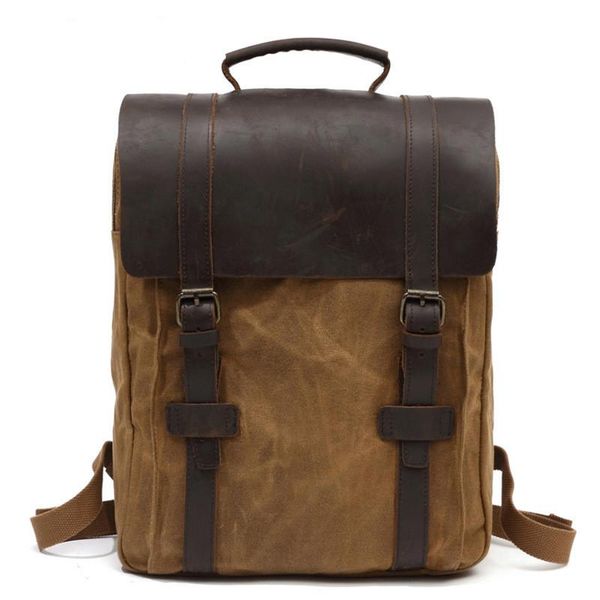 backpack waterproof men canvas travel shoulder rucksack vintage large capacity youth boy lapschool bag
backpack waterproof men canvas travel shoulder rucksack vintage large capacity youth boy lapschool bag