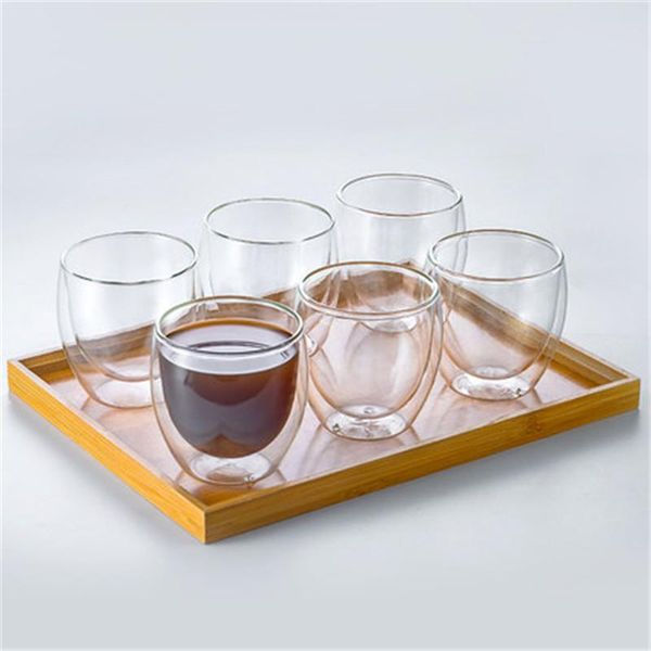 6pcs double layers wall glass insulated milk coffee mug cup heat resistant healthy drink tea mugs transparent drinkware wine glasses
6pcs double layers wall glass insulated milk coffee mug cup heat resistant healthy drink tea mugs transparent drinkware wine glasses