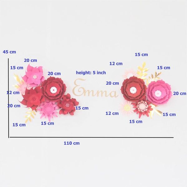 decorative flowers & wreaths cardstock mix fleur diy paper rose name sign kit for nursery wall deco baby shower girls room birthday backdrop
decorative flowers & wreaths cardstock mix fleur diy paper rose name sign kit for nursery wall deco baby shower girls room birthday backdrop