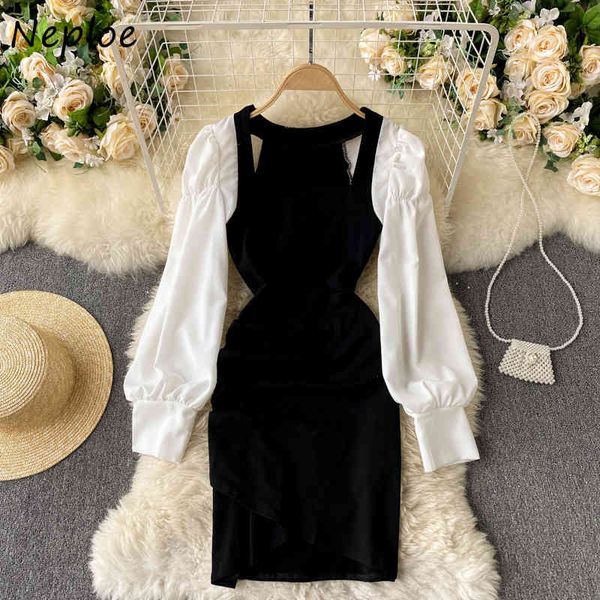 neploe square collar clavicle exposed dress women pullover puff long sleeve knit vestidos high waist hip skinny robe spring 210423, Black;gray
neploe square collar clavicle exposed dress women pullover puff long sleeve knit vestidos high waist hip skinny robe spring 210423, Black;gray