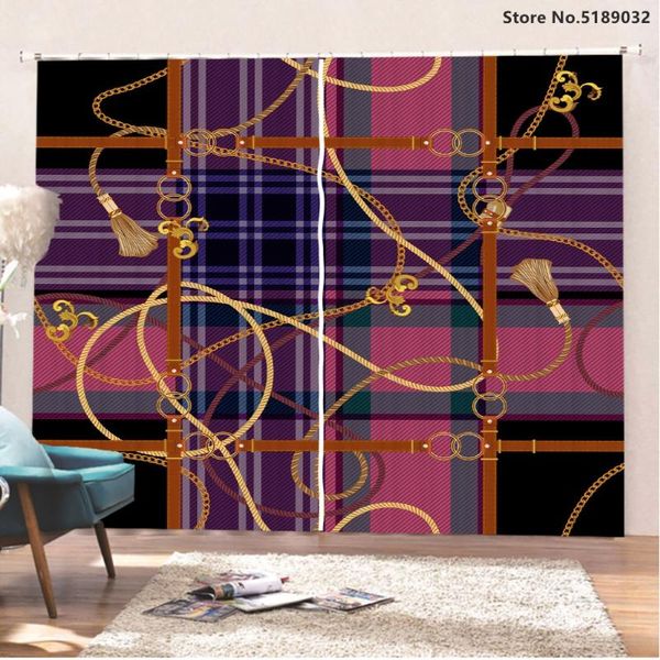 luxury european curtain retro chain 3d printing window 2 panels blackout drapes for living room bedroom &
luxury european curtain retro chain 3d printing window 2 panels blackout drapes for living room bedroom &
