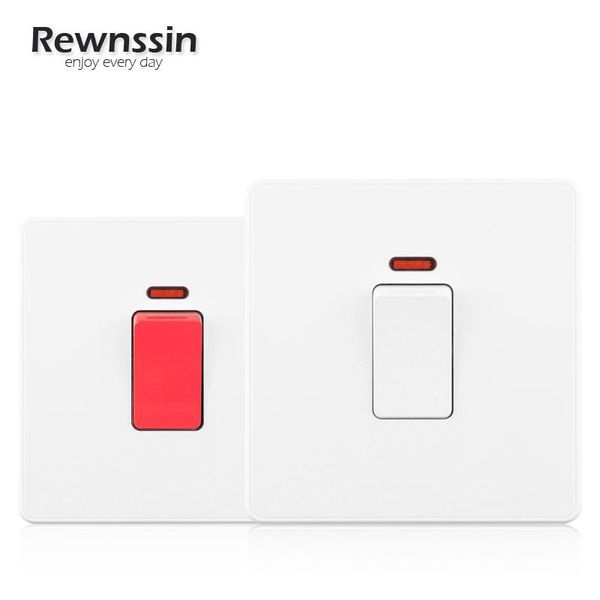 smart home control 20a/45a dp led indicator power switch, white pc plastic panel 110-250v electrical high switch
smart home control 20a/45a dp led indicator power switch, white pc plastic panel 110-250v electrical high switch