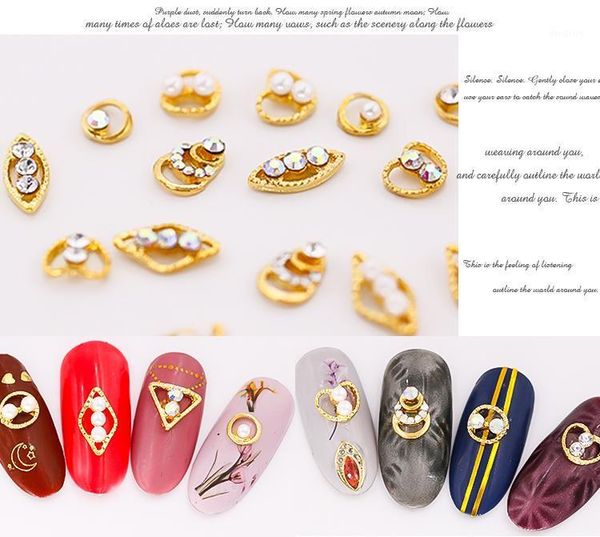 pcs/set hollow alloy rhinestone nail art decoration metal shiny crystal jewelry 3d charm manicure accessories diy decorations1, Silver;gold
pcs/set hollow alloy rhinestone nail art decoration metal shiny crystal jewelry 3d charm manicure accessories diy decorations1, Silver;gold