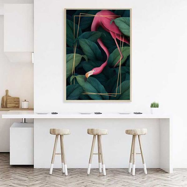 paintings flamingo jungle nordic posters and prints tropical plants leaf wall art canvas painting pictures for living room decor
paintings flamingo jungle nordic posters and prints tropical plants leaf wall art canvas painting pictures for living room decor