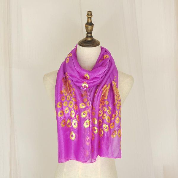 scarves peacock gold foil women polyester spring summer scarf metallic wraps neckwear wholesale price 50x160cm ll180483, Blue;gray
scarves peacock gold foil women polyester spring summer scarf metallic wraps neckwear wholesale price 50x160cm ll180483, Blue;gray