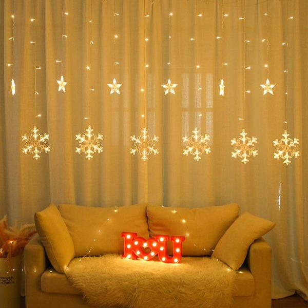 strings christmas decoration festoon led garland fairy lights room snowflake curtain string window tree holiday lamp home wedding
strings christmas decoration festoon led garland fairy lights room snowflake curtain string window tree holiday lamp home wedding