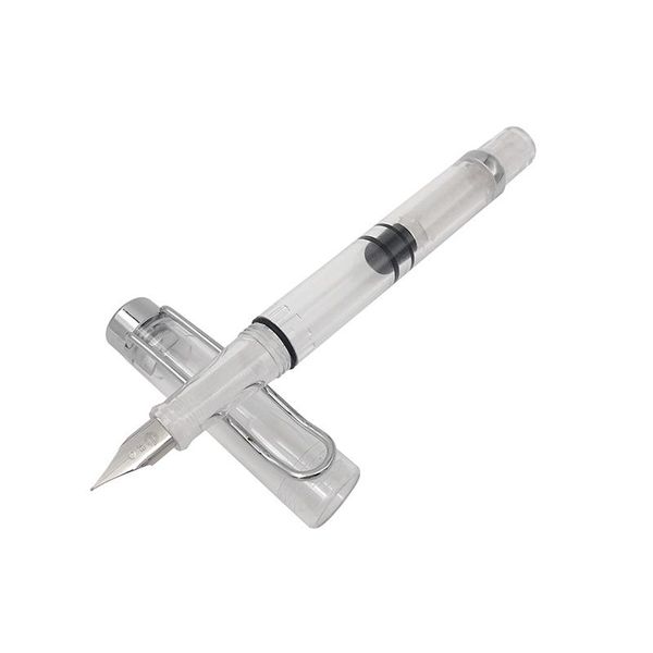 fountain pens 1pc/lot wingsung transparent pen ef 0.38mm silver hollow out clip color ink for student school office supplies
fountain pens 1pc/lot wingsung transparent pen ef 0.38mm silver hollow out clip color ink for student school office supplies