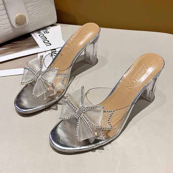 slippers ladies summer open-toed wild fashion bow rhinestone hollow heel sandals women shoes, Black
slippers ladies summer open-toed wild fashion bow rhinestone hollow heel sandals women shoes, Black