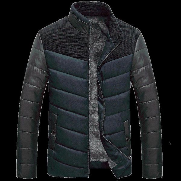 men's down & parkas mens windbreaker jackets classic winter jacket men coat warm zipper striped stand collar parka outerwear fleece, Black
men's down & parkas mens windbreaker jackets classic winter jacket men coat warm zipper striped stand collar parka outerwear fleece, Black